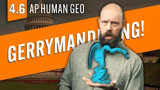 GERRYMANDERING, Explained [AP Human Geography Review—Unit 4 Topic 6]