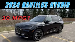 2024 Lincoln Nautilus Hybrid : Drive Impressions | Technology | vehicle overview