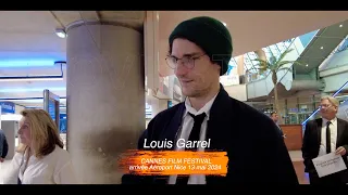 Louis Garrel @ arrivée Aéroport Nice 13 mai  CANNES FILM FESTIVAL 2024