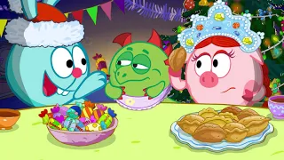 Happy New Crunch. Part 2 - KikoRiki | Cartoon for Kids