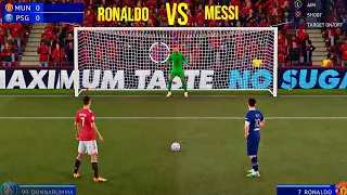 Manchester United vs PSG PENALTY SHOOTOUT 😱 FIFA 21 MESSI VS RONALDO 🔥