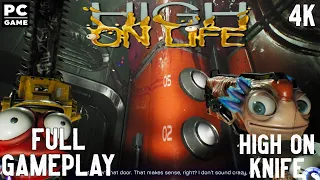 High On Life - High on Knife DLC Full Gameplay Walkthrough 4K PC Game No Commentary