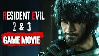 Resident Evil 2 and 3 Remake All Cutscenes (Chronological Order) Game Movie 1080p 60FPS