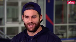 1-ON-1: How rehabbing with Nicklas Backstrom helped Tom Wilson's recovery from torn ACL | NBCSW