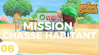 Mission CHASSE à l'habitant sur MOONSTONE - Let's Play #6 || Animal Crossing New Horizons