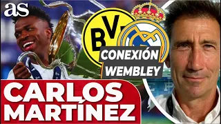 CARLOS MARTÍNEZ, entrevista: REAL MADRID, VINICIUS JR, Final CHAMPIONS, Kroos, DORTMUND...