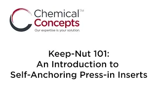 Keep-Nut 101:An Introduction to Self-Anchoring Press-in Inserts