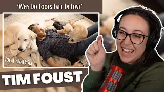 TIM FOUST Why Do Fools Fall In Love | Vocal Coach Reaction (& Analysis) | Jennifer Glatzhofer