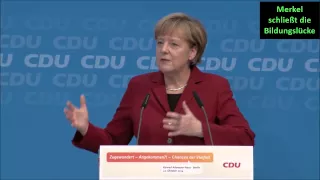 Merkel schließt die Bildungslücke - Lektion 1 - Mathematik