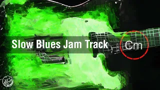 Slow Blues Backing Track Bass and Drums only in C Minor