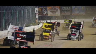 Crate Sprints feature race one | onboard w/ Mike Bowman #71 | Ohsweken Speedway #top5