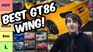 GT86 and BRZ Aero Wing Tier List