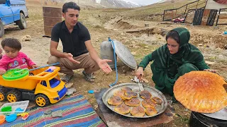 "A trip to the heart of nature: a nomadic woman teaches local cake in the mountains"