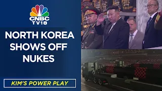 North Korea Shows off Intercontinental Ballistic Missiles & Drone | Kim Jong Un | WATCH | CNBC  TV18