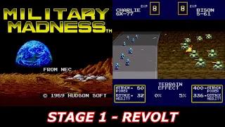 Military Madness (Turbografx-16) - REVOLT (Stage 1)