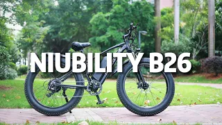 NIUBILITY B26 Electric Bike 48V 1000W 12.5AH Battery Max Speed 35km/h