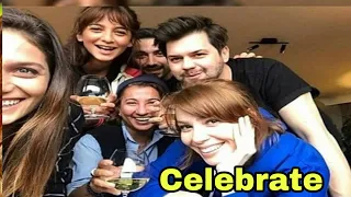 Elcin Sangu celebrate her birthday with friends without Baris Arduc | YMS Creation