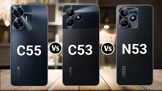 Realme C55 Vs Realme C53 Vs Realme Narzo N53 #theprtech