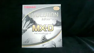 Unboxing the Tibhar Evolution MX-D table tennis rubber