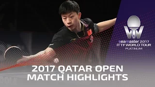 2017 Qatar Open Highlights: Ma Long vs Fan Zhendong (Final)