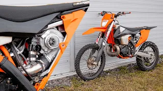 Die erste  2 Takt Turbo KTM der Welt!