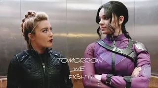 Kate Bishop and Yelena Belova | Hawkeye | Tomorrow We Fight