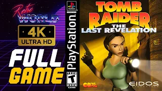 Tomb Raider: The Last Revelations (PS1) | 100% All Secrets | Playstation Longplay | No Commentary 4K