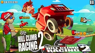 НОВАЯ МУЛЬТИК ИГРА про МАШИНКИ Hill Climb Racing 2   веселые тачки и гонки на джипах и мотоциклах