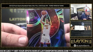 BEST SPECTRA CASE OF THE YEAR! 202122 Panini Spectra Basketball Hobby 8 Box FULL CASE Break #16