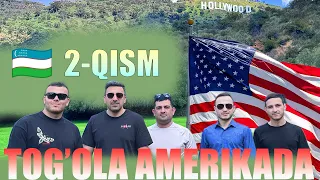 MEHMONLAR AMERIKADA 2-QISM | HOLLYWOOD | VLOG #4