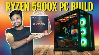 Ryzen 9 5900x gaming pc build !