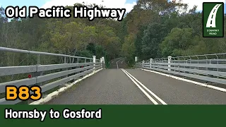 Driving the Old Pacific Highway - Hornsby to Gosford via Calga - Central Coast NSW [4K]
