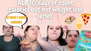 Amberlynn Reid 10 days of counting calories but not weight loss series - First 5 days