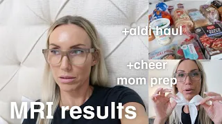 MRI Results | Cheer Mom Prep | Aldi Haul