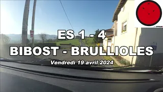 Reconnaissances rallye "Rhône-Charbonnières" 2024 - ES 1/4 Bibost