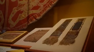 Conservation of a 12th-century textile