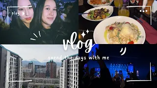 Vlog: Алмата, концерт, мои выходные