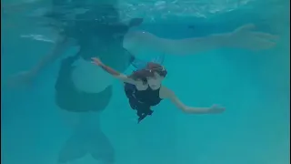 Extended  Mermaid Tail Swimming Mermaid Video!!! Siren Song!!!