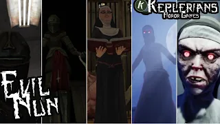 Evolution of All Evil Nun Bad Endings🌟|Evil Nun Evolution💥|Keplerians Horror Games