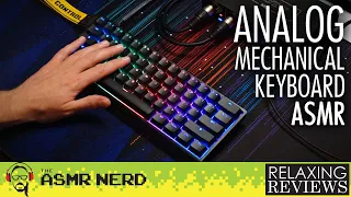 Game Changer? ⌨ Wooting HE60 Analog Mechanical Keyboard ASMR Review & Typing Sounds [soft spoken]