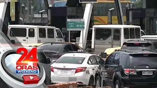 Ilang motoristang walang RFID, nagdulot ng trapiko sa NLEX at SCTEX noong... | 24 Oras Weekend