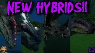 New Hybrids In Secret Species Pack! Jurassic World Evolution 2