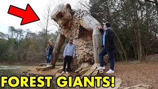 We Found FOREST GIANTS in KENTUCKY!! Exploring 6,000+ Acres of UNINHABITED Forest!