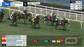 Gulfstream Park February 16, 2023 Race 5