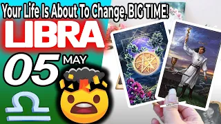 Libra ♎ 🗣𝐘𝐨𝐮𝐫 𝐋𝐢𝐟𝐞 𝐈𝐬 𝐀𝐛𝐨𝐮𝐭 𝐓𝐨 𝐂𝐡𝐚𝐧𝐠𝐞🍀𝐁𝐈𝐆 𝐓𝐈𝐌𝐄❗️🤯 horoscope for today MAY 5 2023 ♎libra tarot MAY