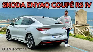 Skoda Enyaq Coupé RS iV: Teurer als der VW ID.5 GTX! Elektro-SUV im Test | Review | 2022