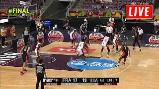 USA U19 vs France U19 Live Streaming | FIBA U19 World Cup 2021 Final - USA vs France U19 Live Stream