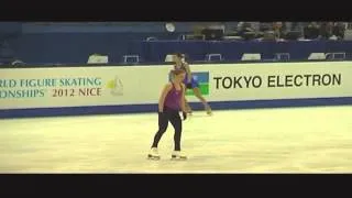 Carolina Kostner lp practice at worlds 2012