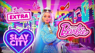 "Next Stop, Slay City" ✨💅🏻 Barbie EXTRA (2023) Extra Mini: LYRICS VIDEO!! 👑💎🛍| @Recent Barbie 💖🥹