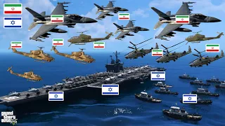 GTA 5 Showdown | Iranian Air Force vs Israeli Naval Power - Epic Battle